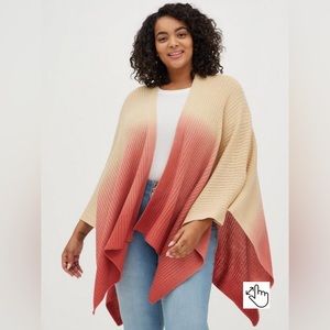 Torrid ruana new with tags one size